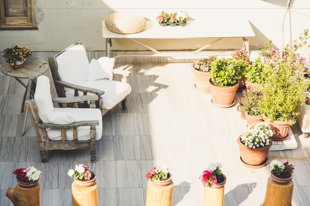 Patio Foto