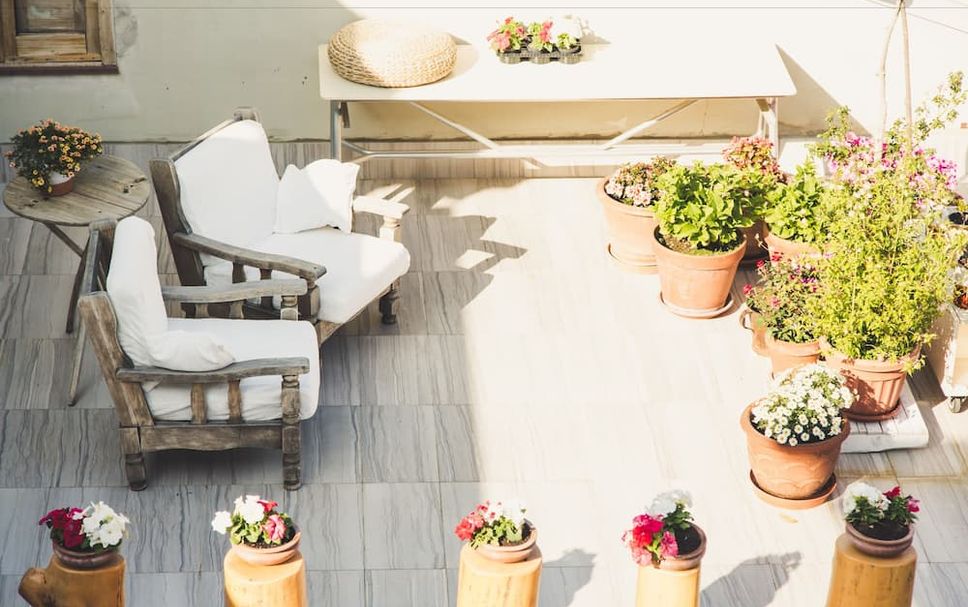 Patio Foto