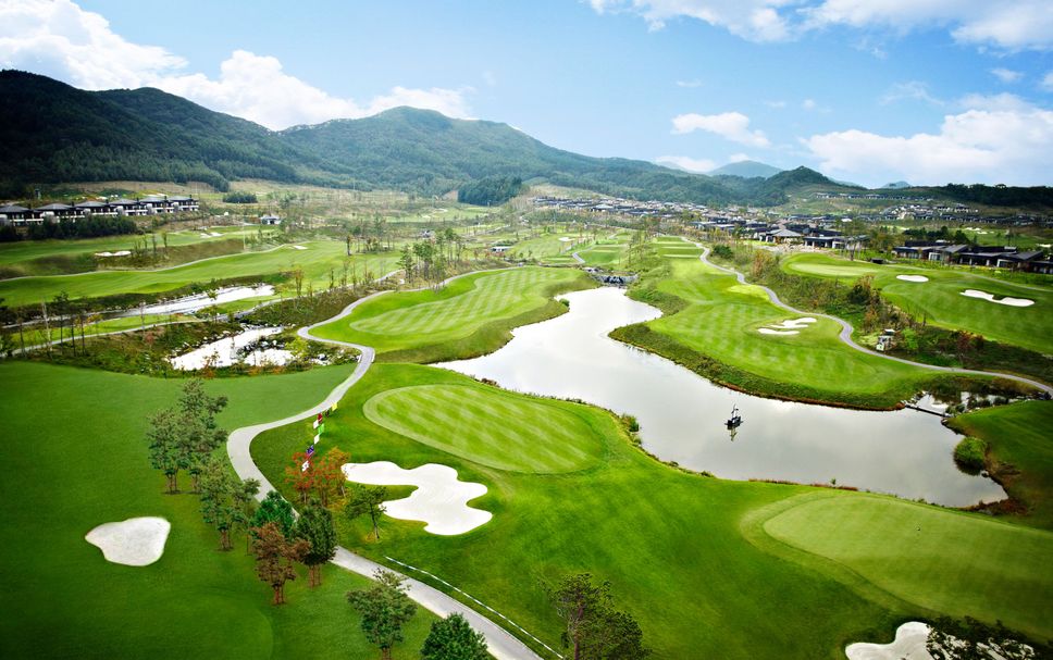 Corso di golf Foto