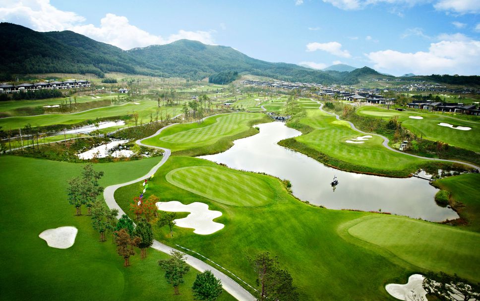 Corso di golf Foto