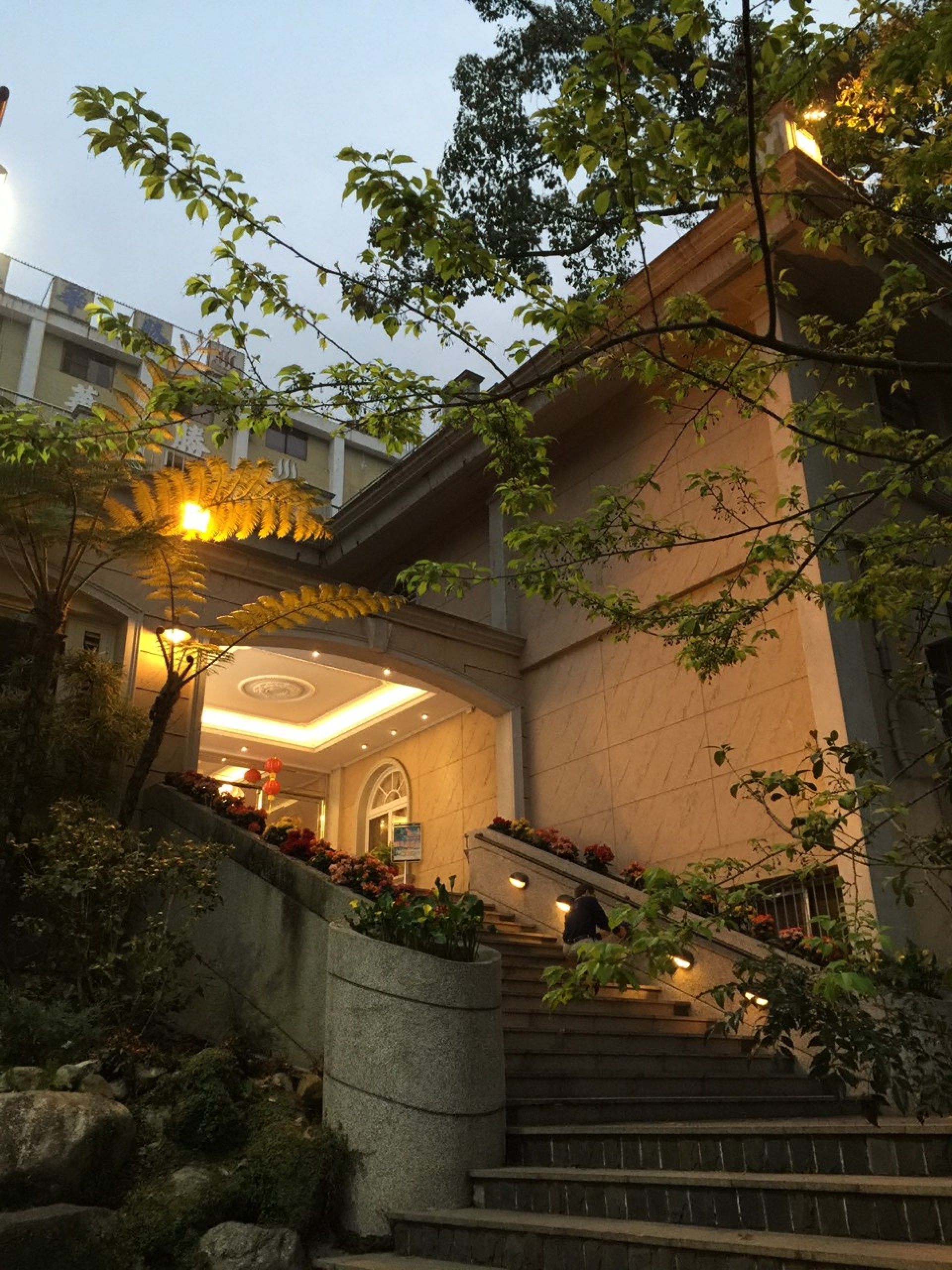 Ingresso dell'hotel