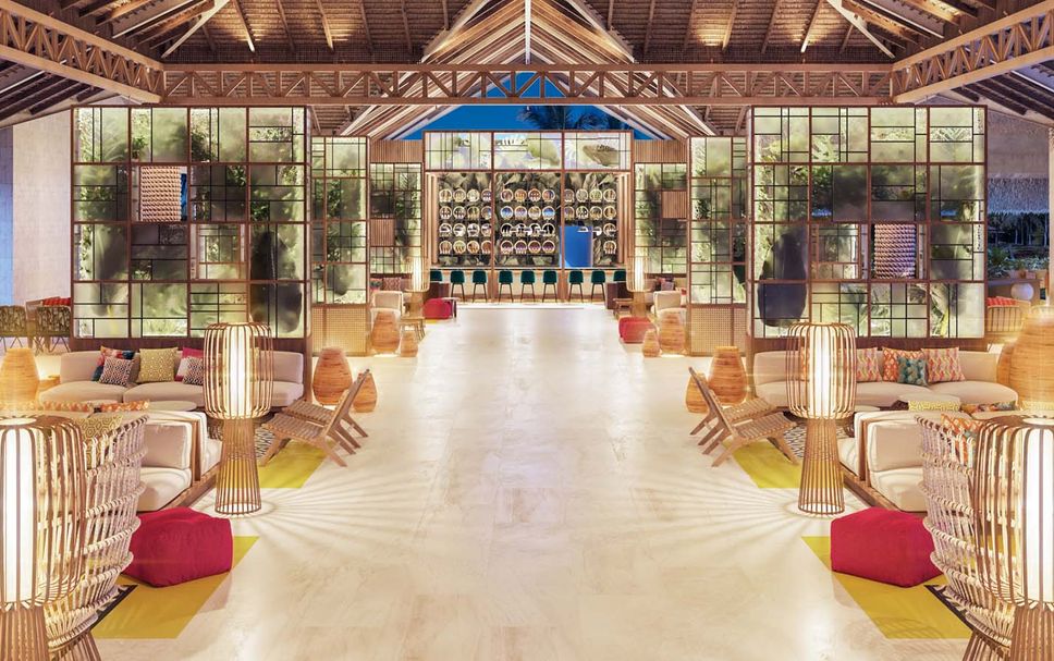 Ingresso dell'hotel Foto