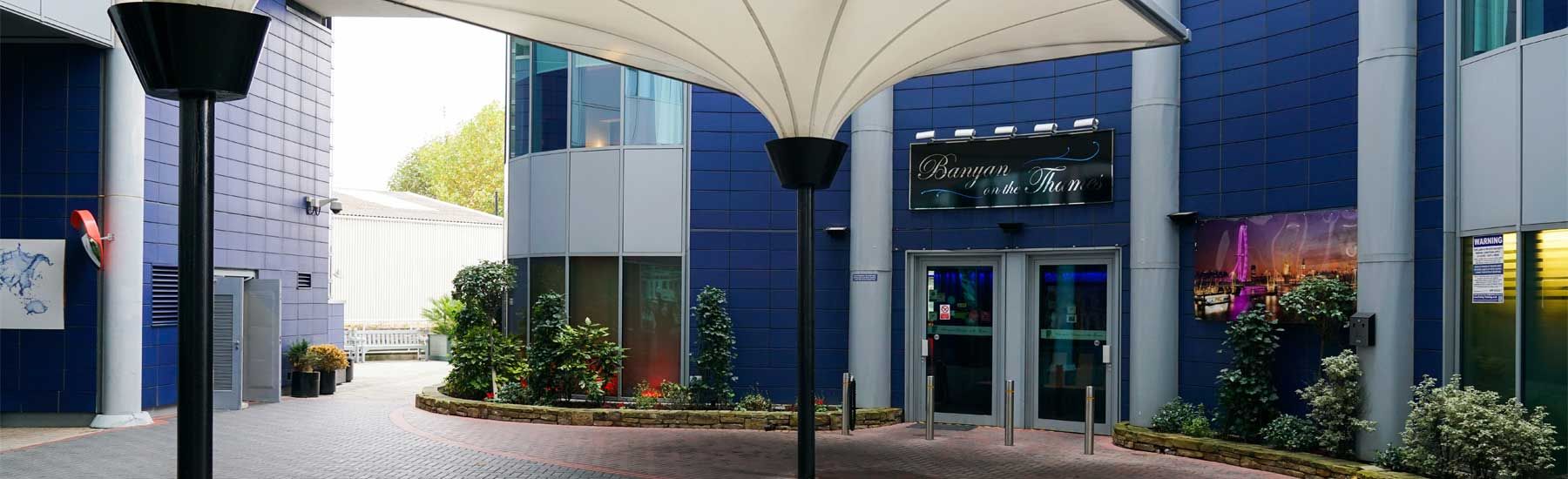 Ingresso dell'hotel